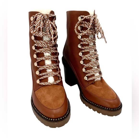 Cecelia New York Women’s Tia Cognac Boots by Anthropologie - Size 9B - NWOB - Picture 6 of 14